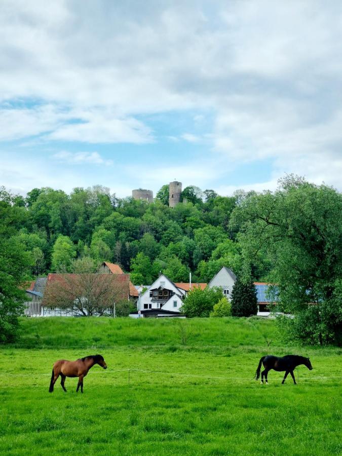 Ferienhaus Diemelaue Mit Klimaanlage Bad Karlshafen Exterior photo